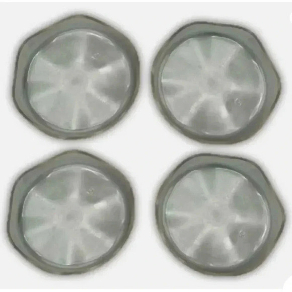 Tupperware Sheerly Elegant set of coasters NEW- vintage - Picture 2 of 2